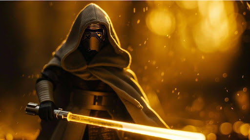 Wer hat das goldene Lichtschwert in der Star Wars-Saga geführt?